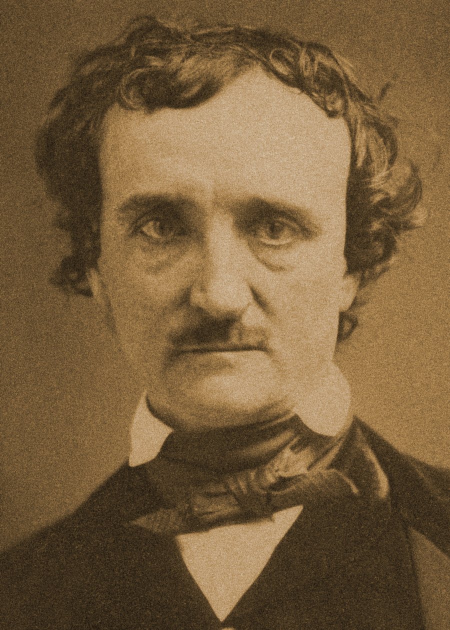 Retrato de Edgar Allan Poe. 1849 (Daguerreótipo) de American Photographer