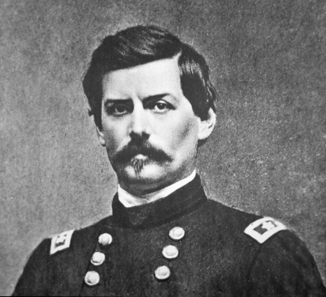 Retrato do General George B. McClellan (foto a p/b) de American Photographer