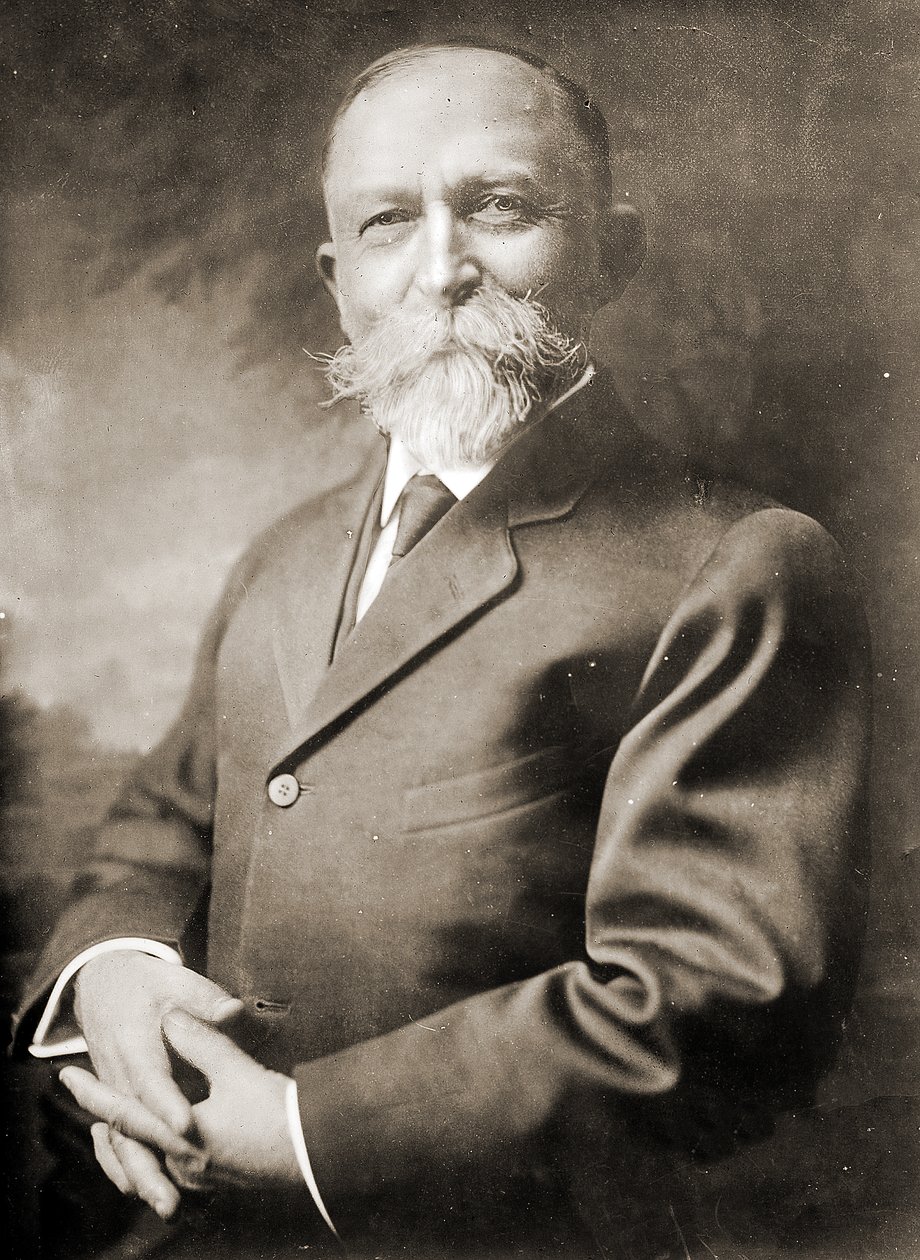 Retrato de John Harvey Kellogg (1852 - 1943) (foto sépia) de American Photographer