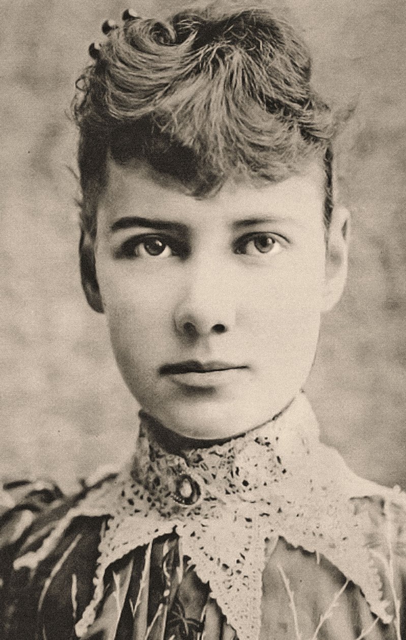 Retrato de Nellie Bly, c.1890 (foto) de American Photographer