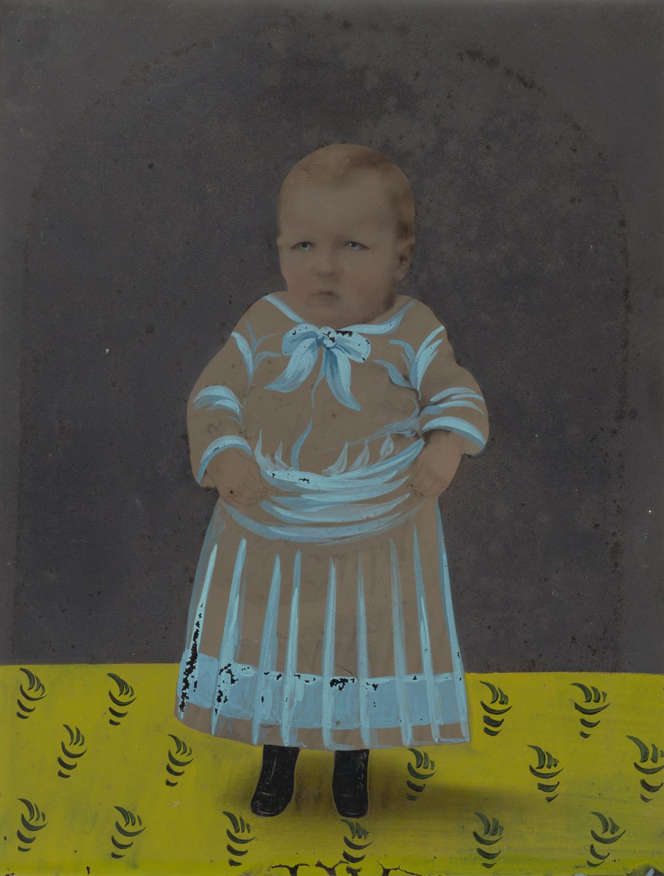 Retrato de um rapaz, década de 1880 (foto) de American Photographer