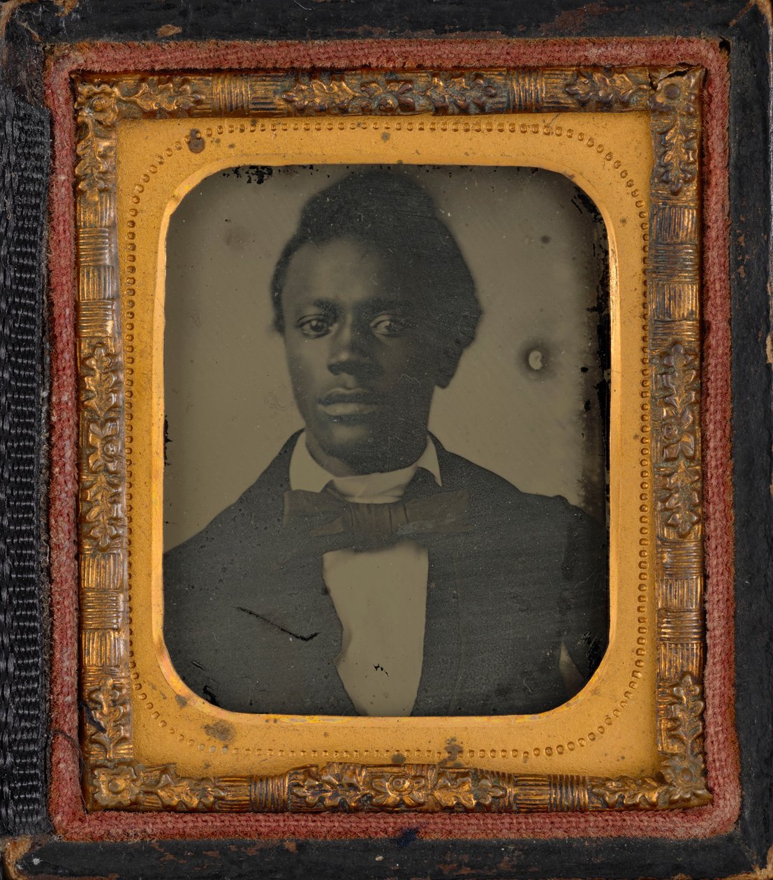 Retrato de um homem,c. 1860 (foto) de American Photographer