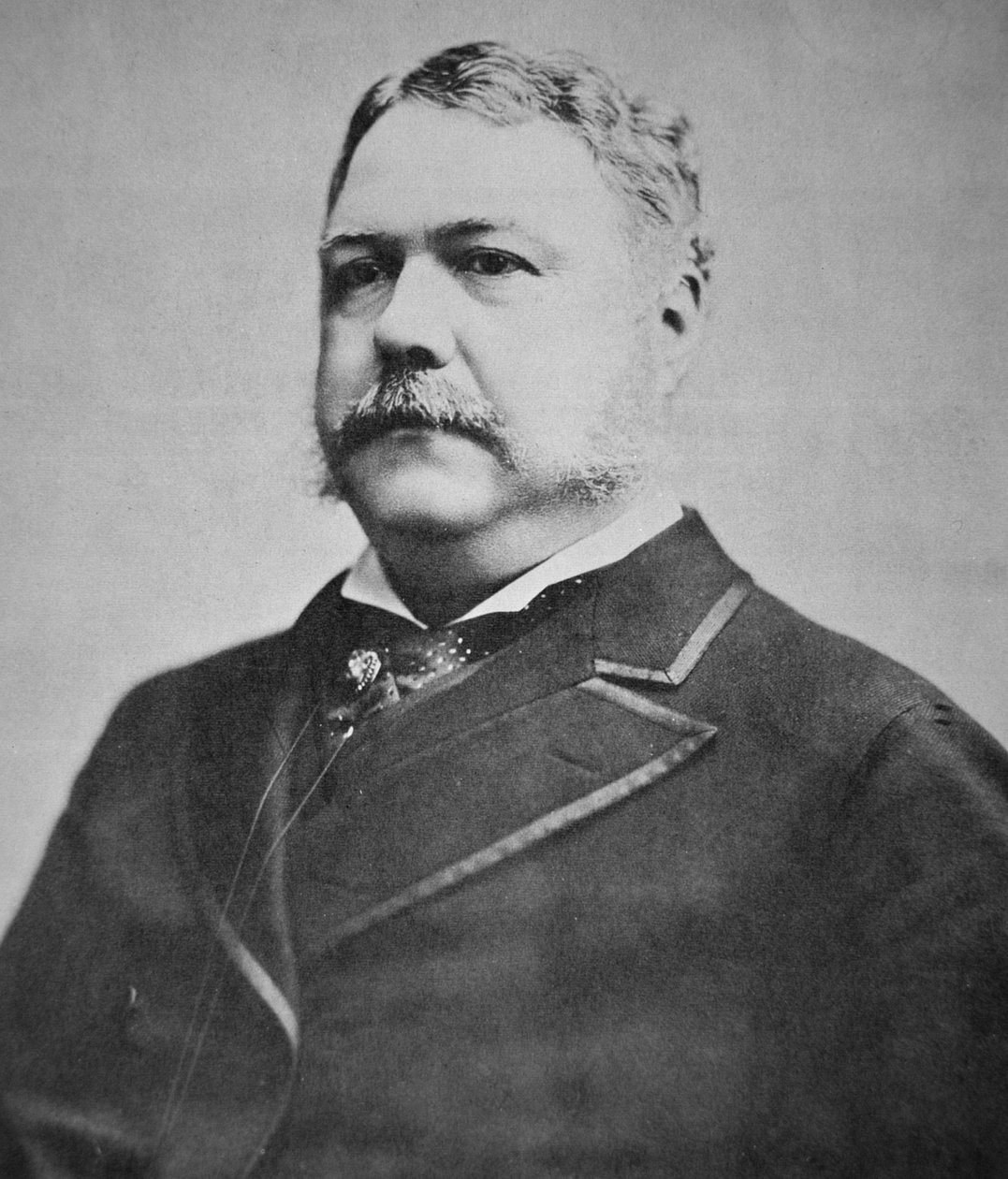 Presidente Chester A. Arthur (1829-86) (foto a p/b) de American Photographer