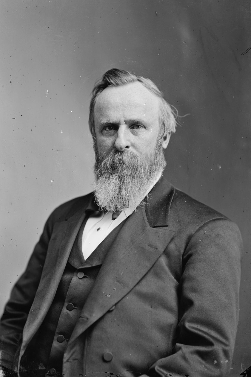 Presidente Rutherford B. Hayes, c.1870-80 de American Photographer