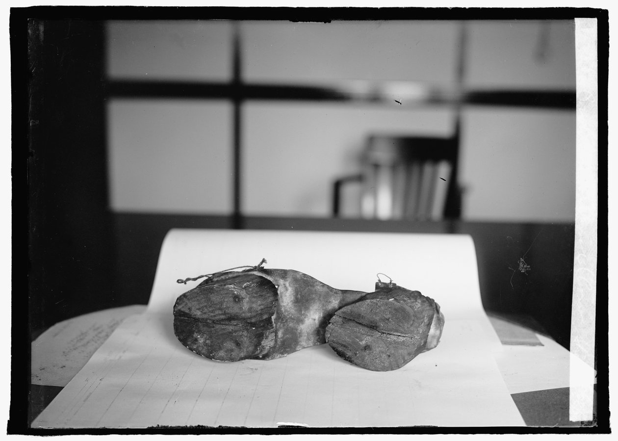 Unidade de Proibição (Sapatos de Vaca), 28 de Junho de 1924 (foto a p/b) de American Photographer