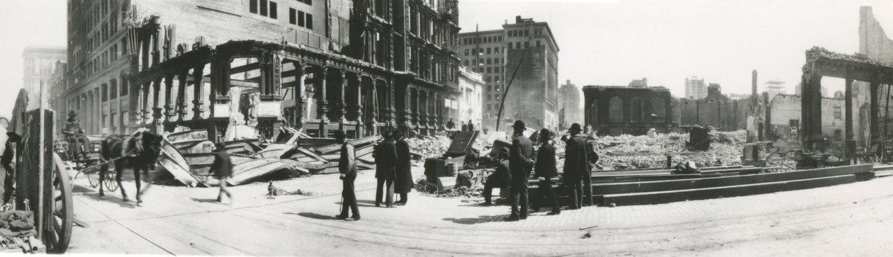 São Francisco após o terremoto de 1906 de American Photographer