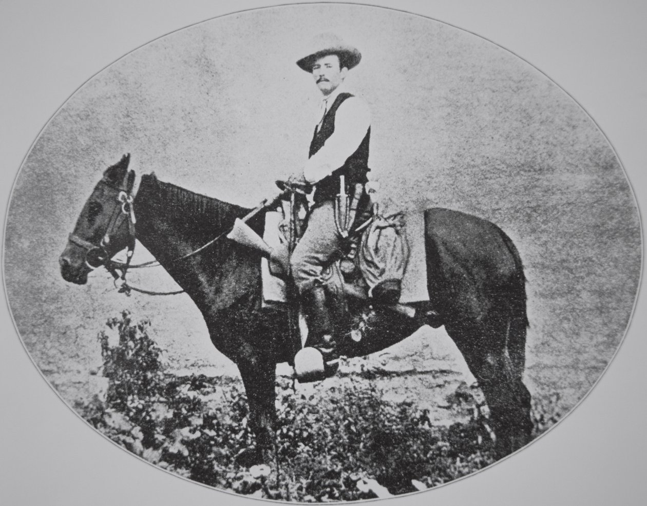 Sargento James B. Gillett (foto a p/b) de American Photographer