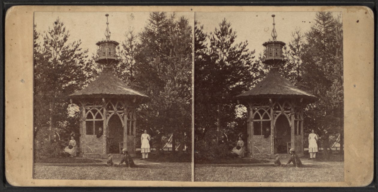 Casa de Verão, Comunidade Oneida, Estado de Nova Iorque, 1873 de American Photographer