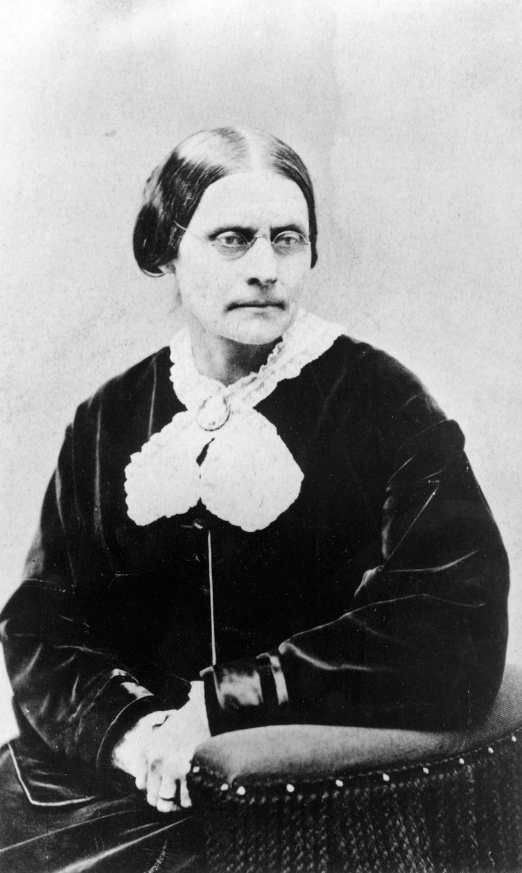 Susan Brownell Anthony (1820-1906) c.1871 de American Photographer