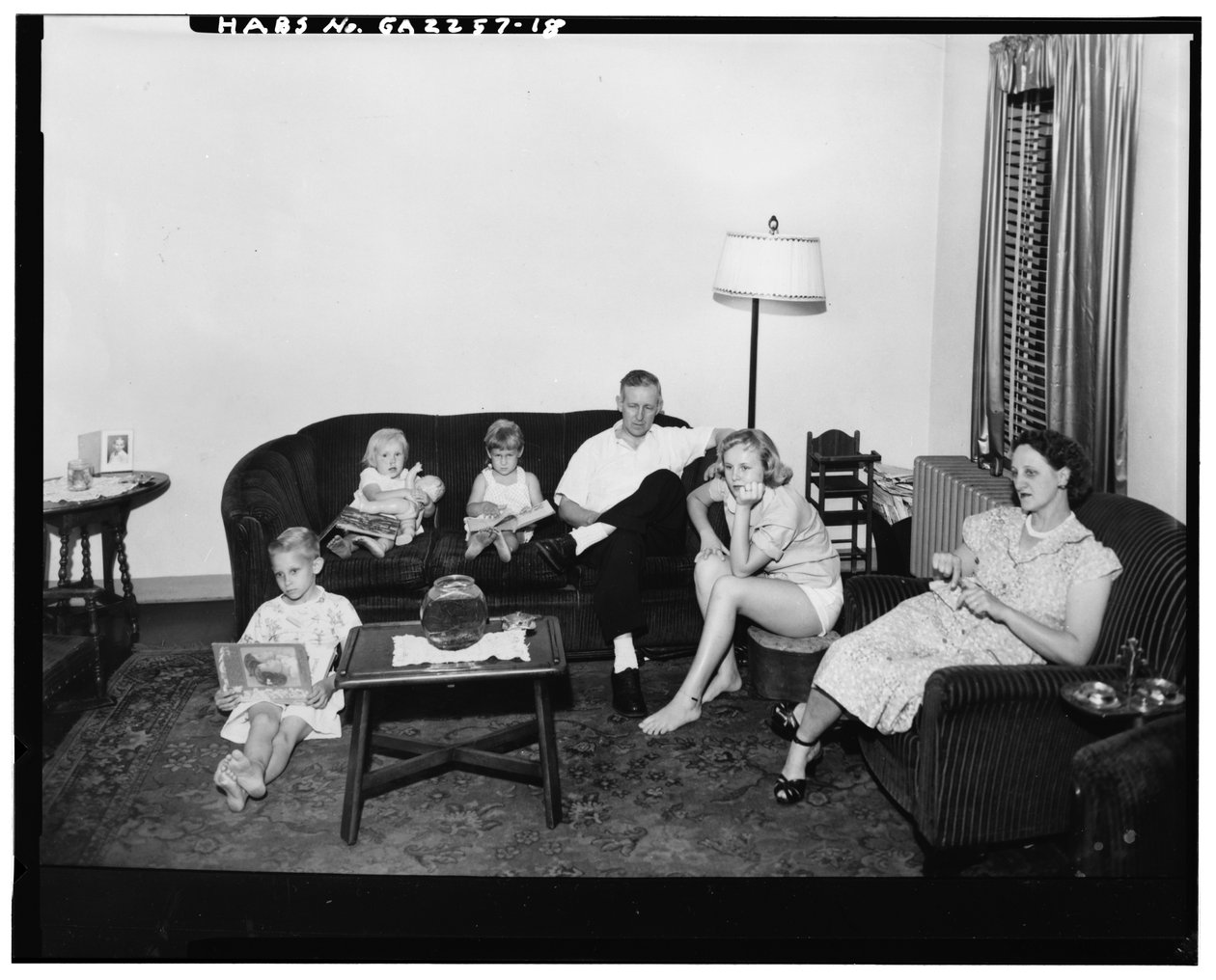 Techwood Homes (Public Housing), Bounded by North Avenue, Parker Street, William Street & Lovejoy Street, Atlanta, Fulton County, GA, c.1940 (foto a p-b) de American Photographer