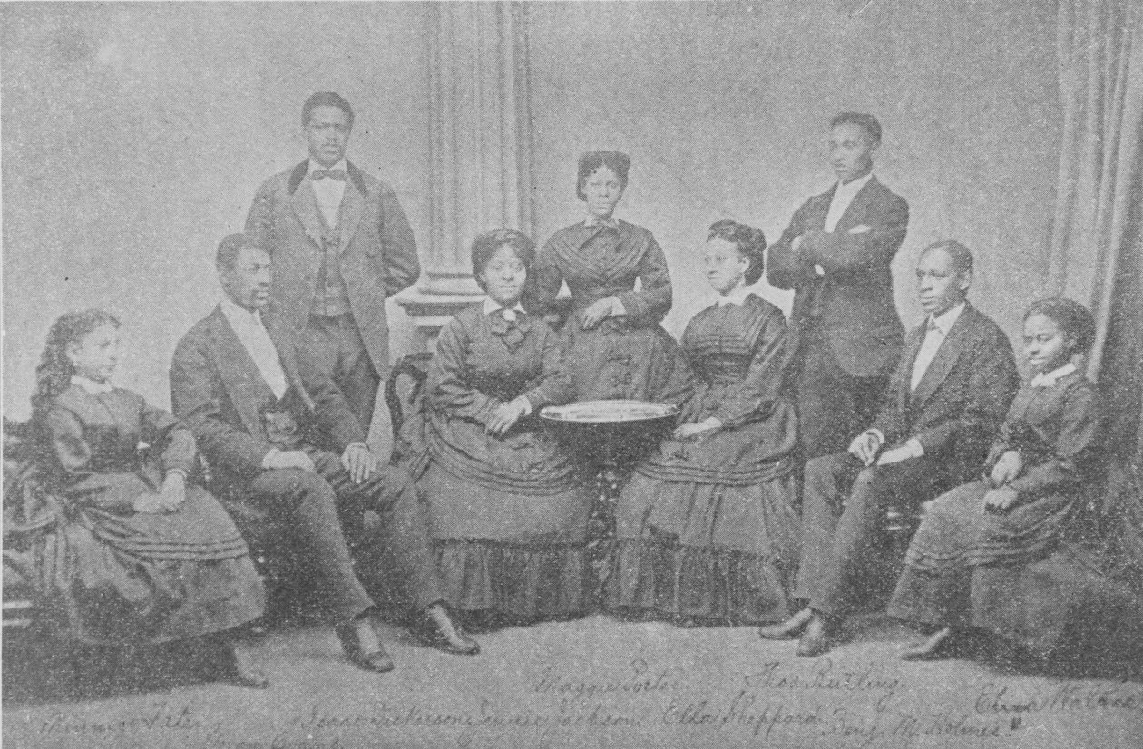 The Original Jubilee Singers, c.1870s de American Photographer