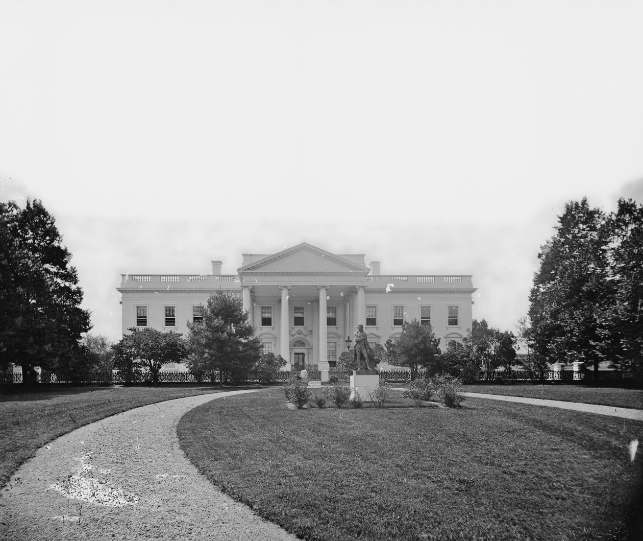 A Casa Branca, de 1860 de American Photographer