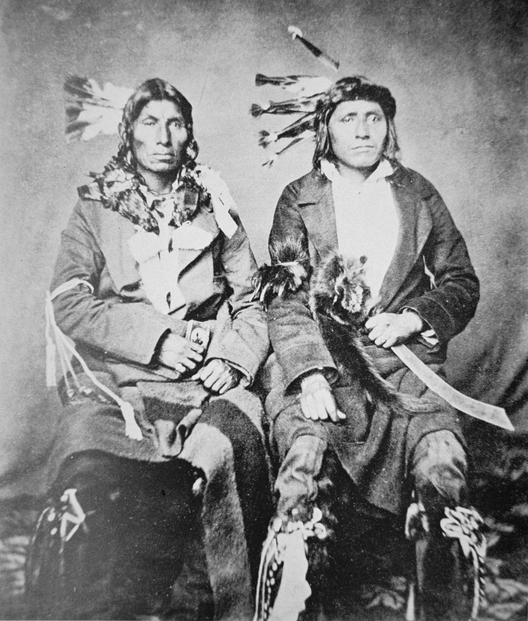 Dois chefes Sioux de American Photographer
