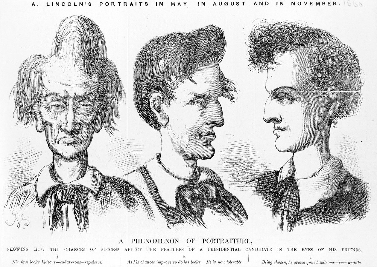 Um fenômeno do retrato, c.1860 de American School