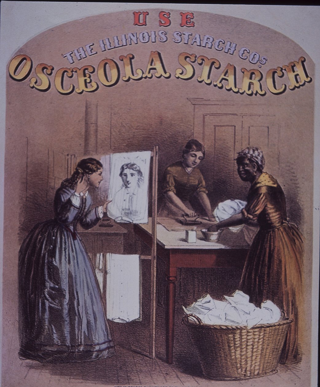 Anúncio para Amido de Osceola de American School
