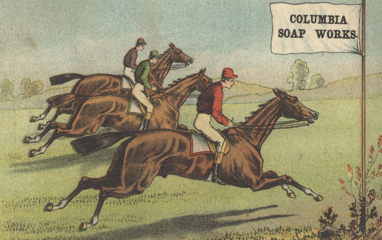 Propaganda para o Columbia Soap Works, c.1880 de American School