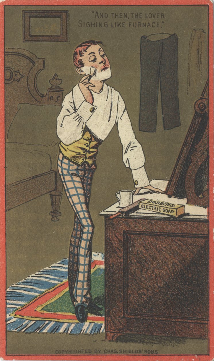 Propaganda para Sabonete Elétrico Dobbins, c.1880 de American School