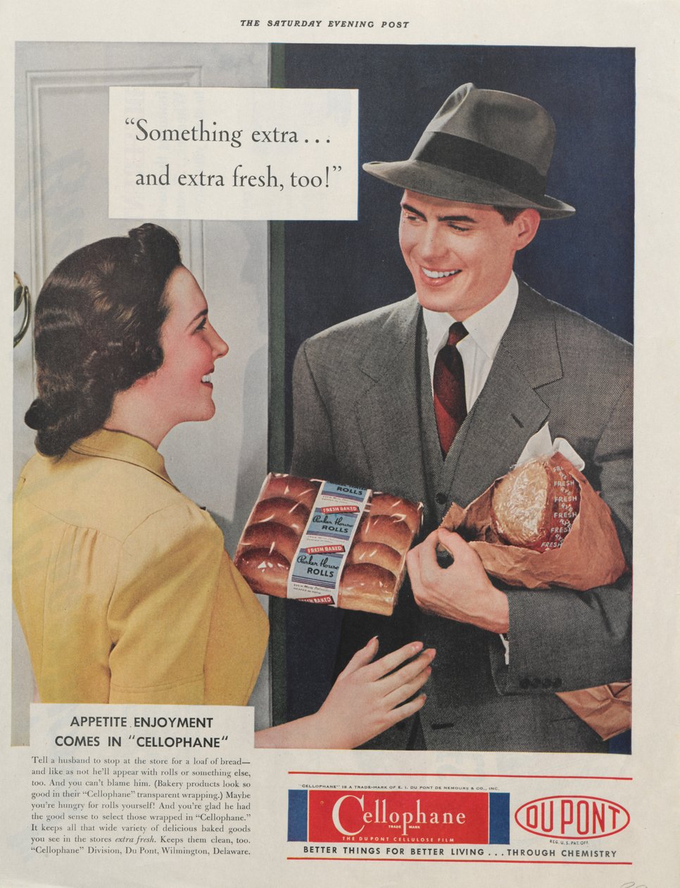 Propaganda para o DuPont Cellophane, 1939 de American School