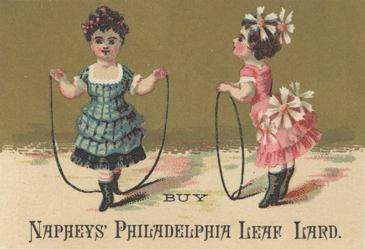 Anúncio para Napheys Philadelphia Leaf Lard, c.1880 de American School