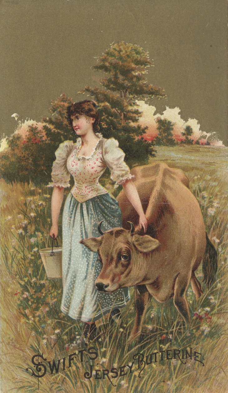 Propaganda para Swifts Jersey Butterine, c.1880 de American School