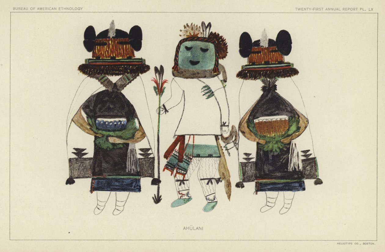 Ahulani (litografia a cores) de American School