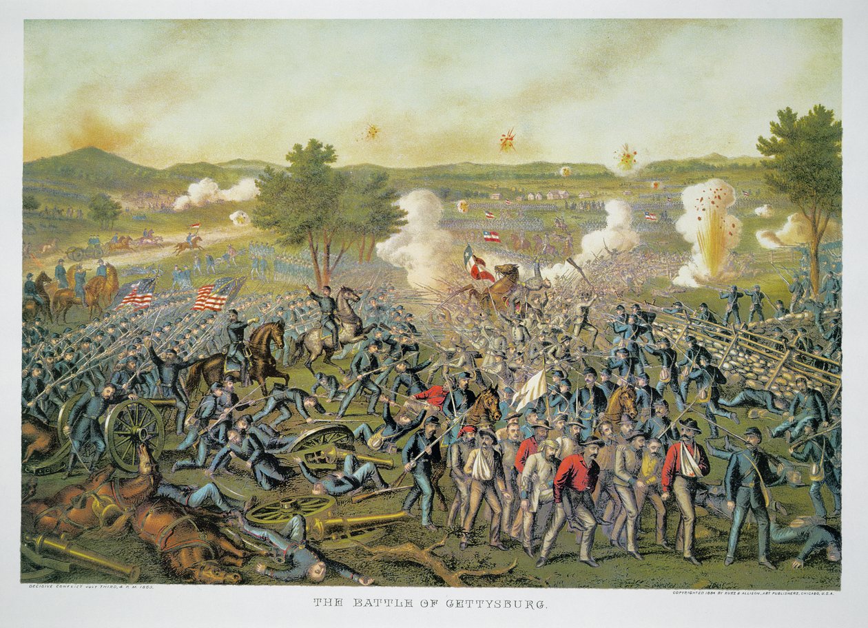 Batalha de Gettysburg de American School