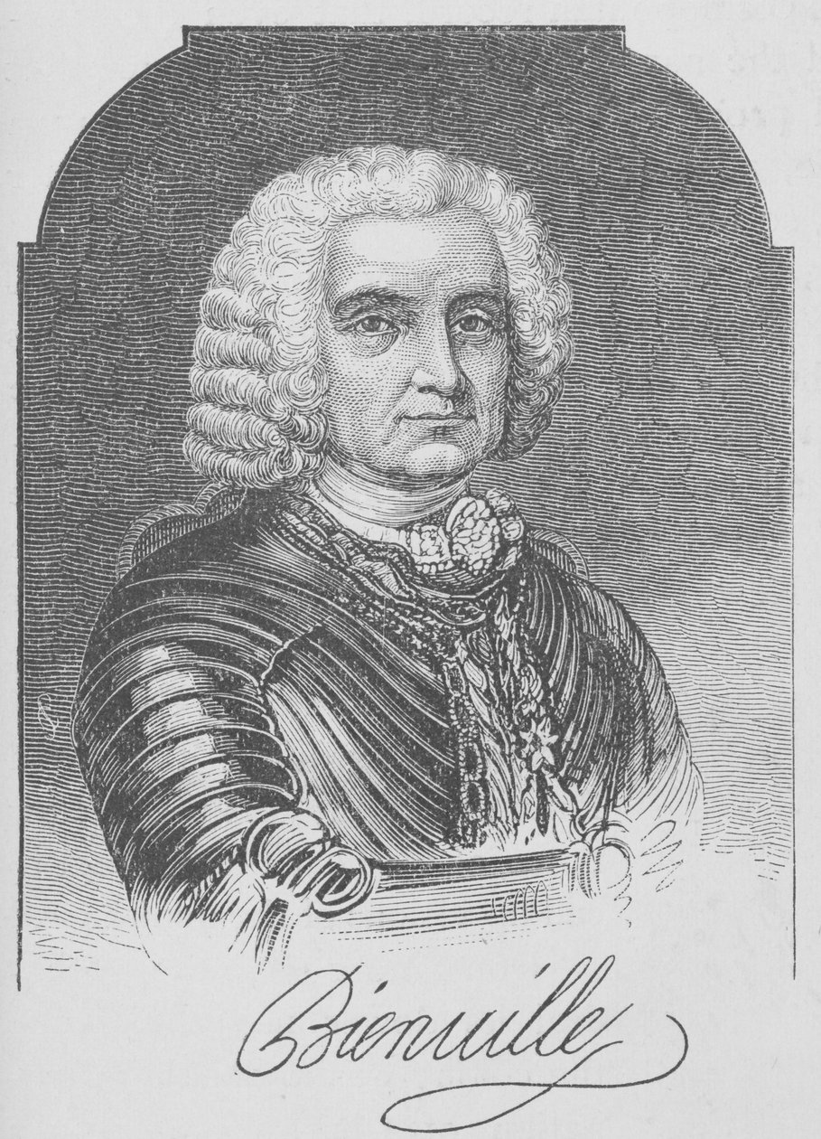 Bienville, o fundador de Nova Orleans, de 