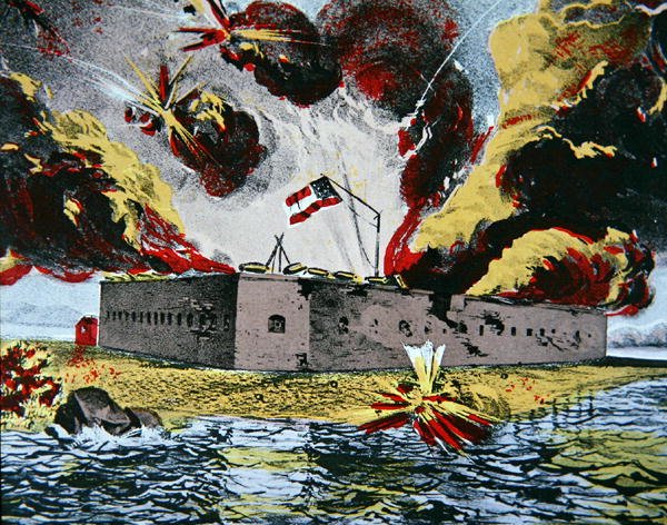 Bombardeamento de Fort Pulaski, Cockspur Island, Geórgia de American School
