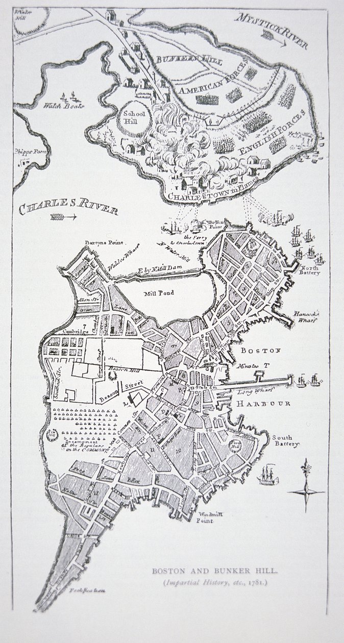 Boston e Bunker Hill de American School