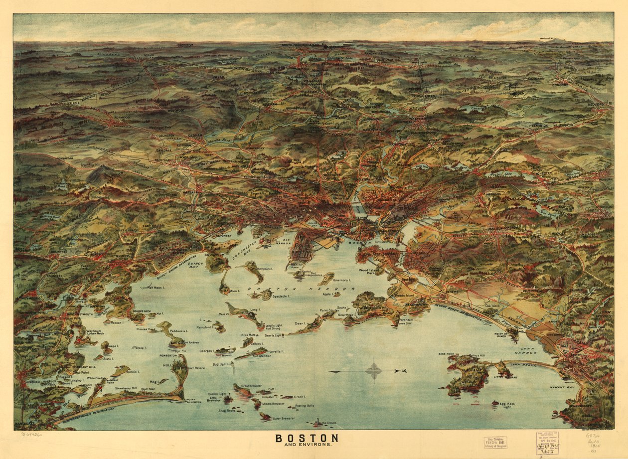 Boston e arredores, c.1905 de American School