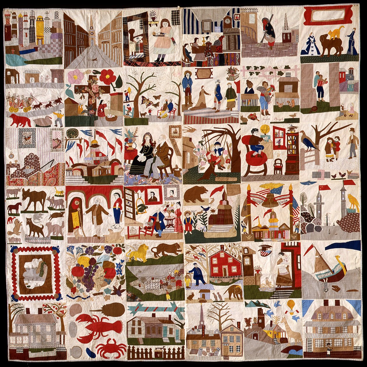 Burdicks-Child Quilt de American School