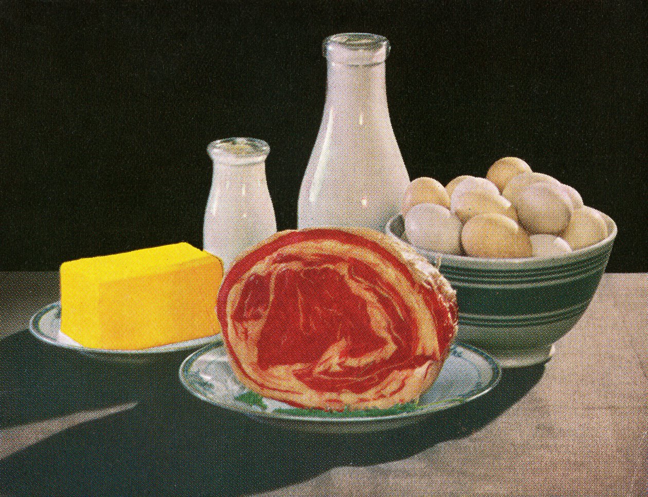 Manteiga, Leite, Ovos e Carne de American School