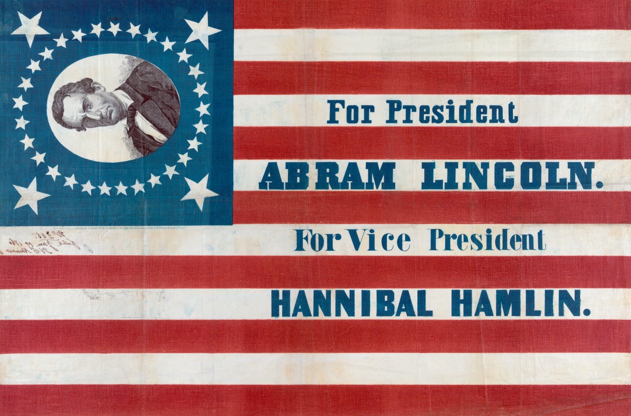 Bandeira da Campanha para Abraham Lincoln de American School