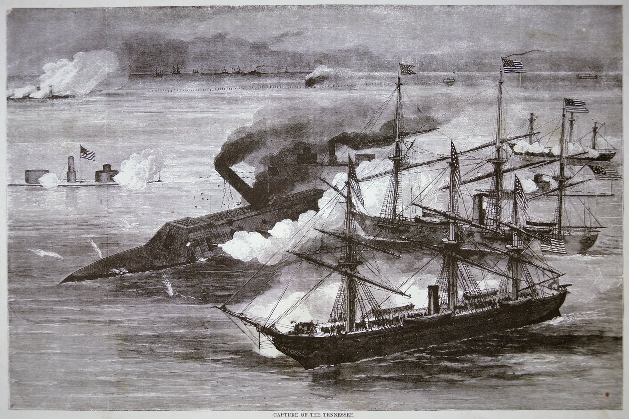 Captura do Tennessee, Batalha da Baía Móvel de American School