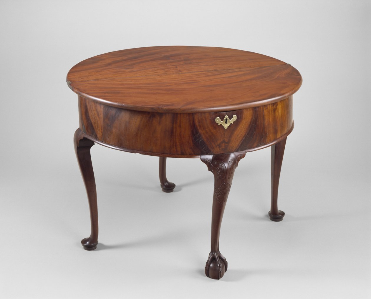 Mesa de cartas, c. 1760-1780 (mogno; pinho, carvalho branco e bordo) de American School