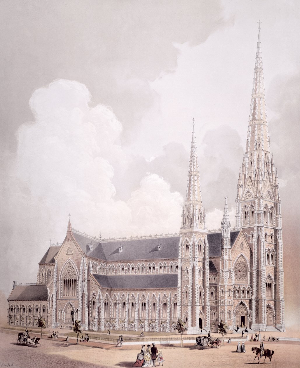 Catedral da Santa Cruz, Boston, Massachusetts de American School