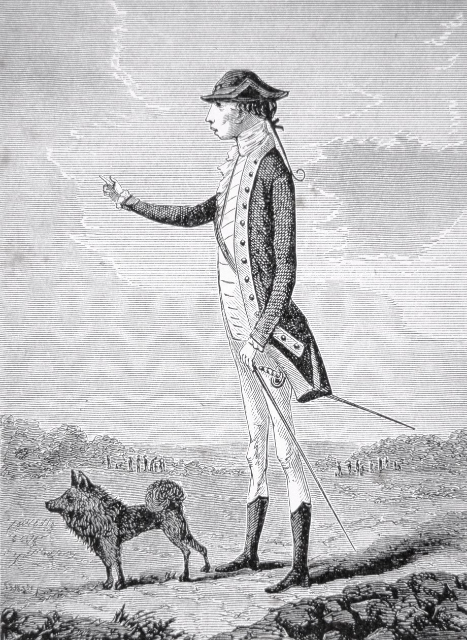 Charles Lee (litho) de American School