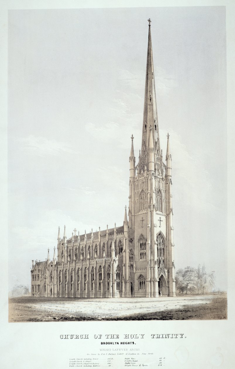 Igreja da Santíssima Trindade, Brooklyn Heights de American School