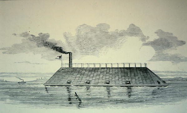 Confederate Ironclad Ram `Georgia,
