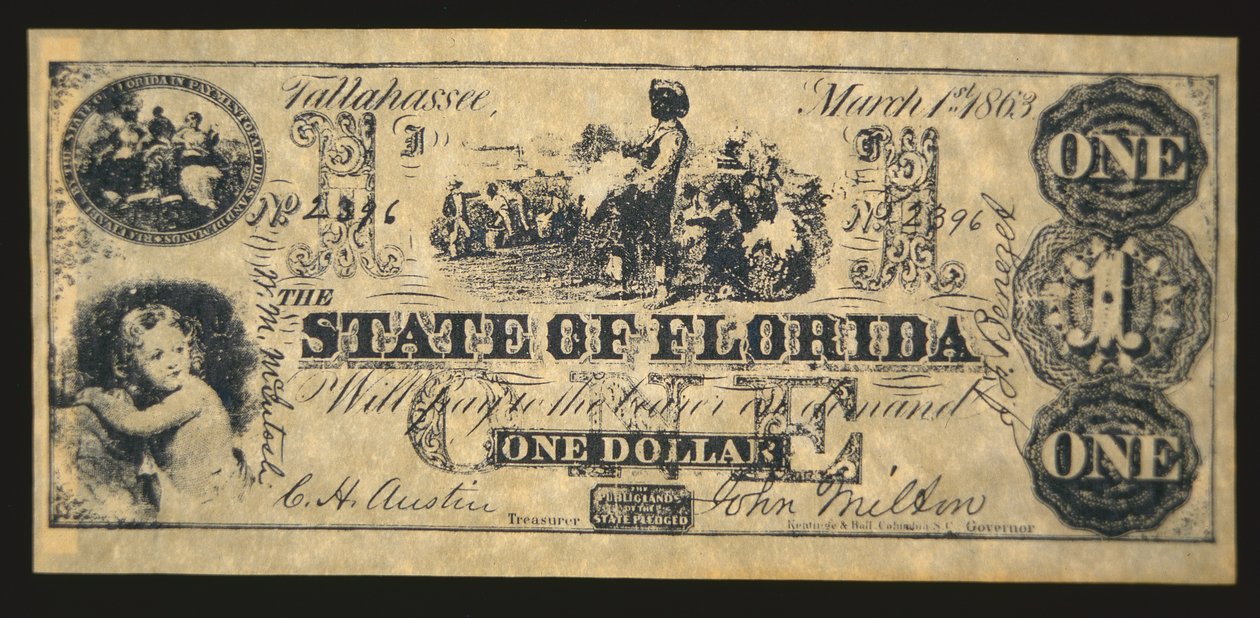 Papel-moeda confederado de American School