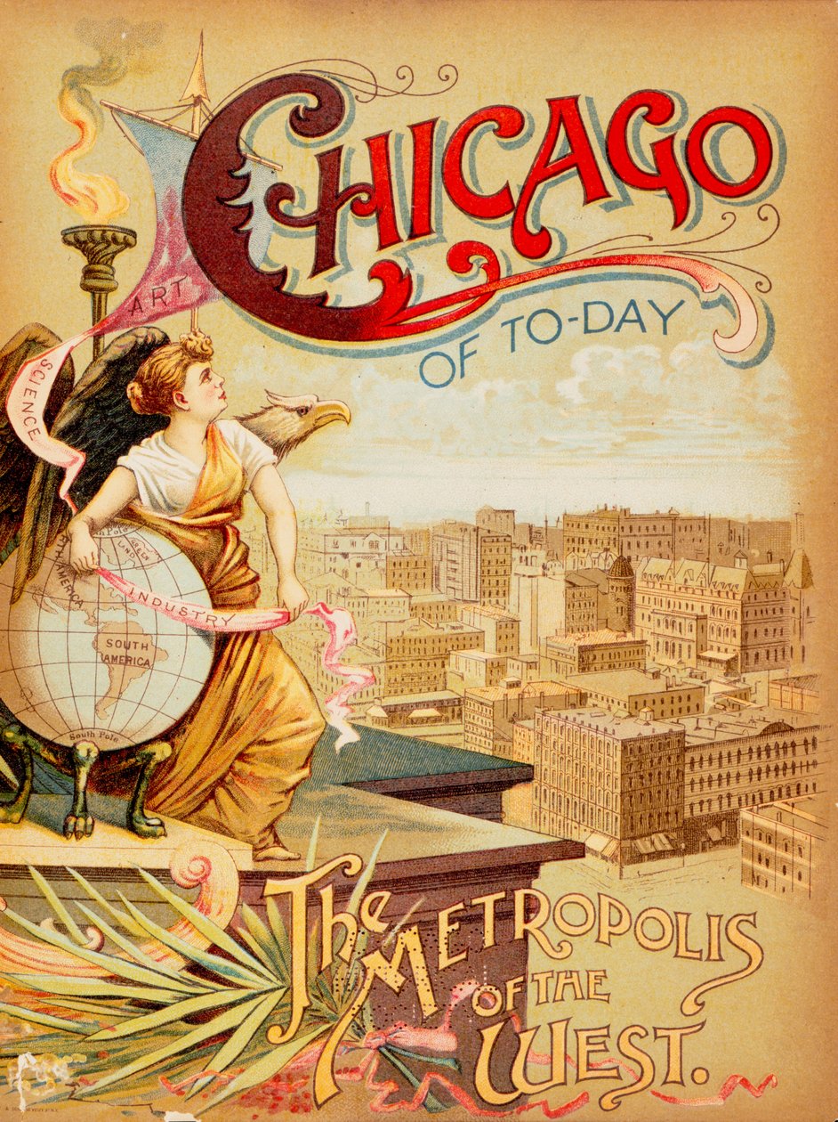 Capa para Chicago de Hoje, As Metrópoles do Oeste de American School