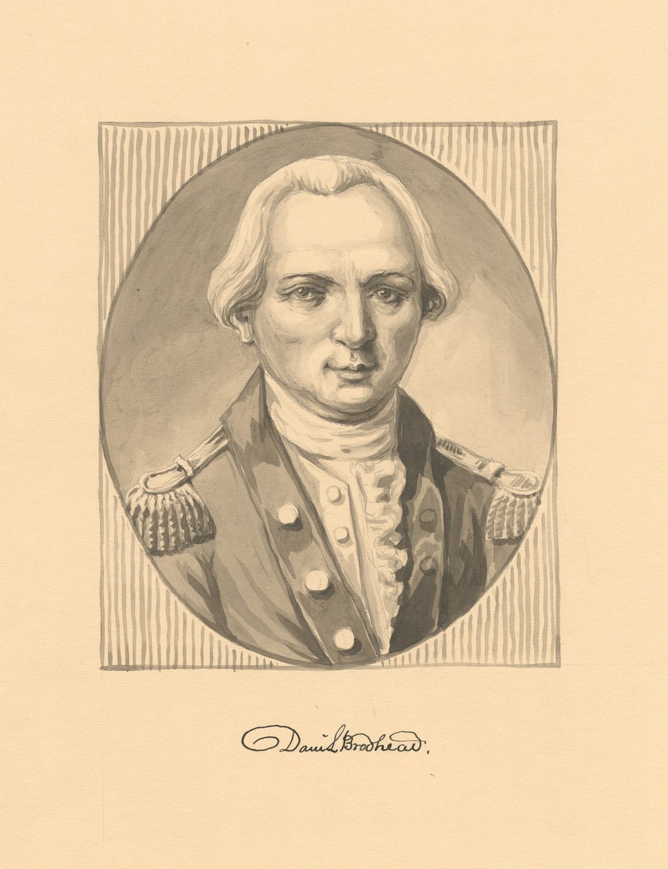 Daniel Brodhead (impressão) de American School