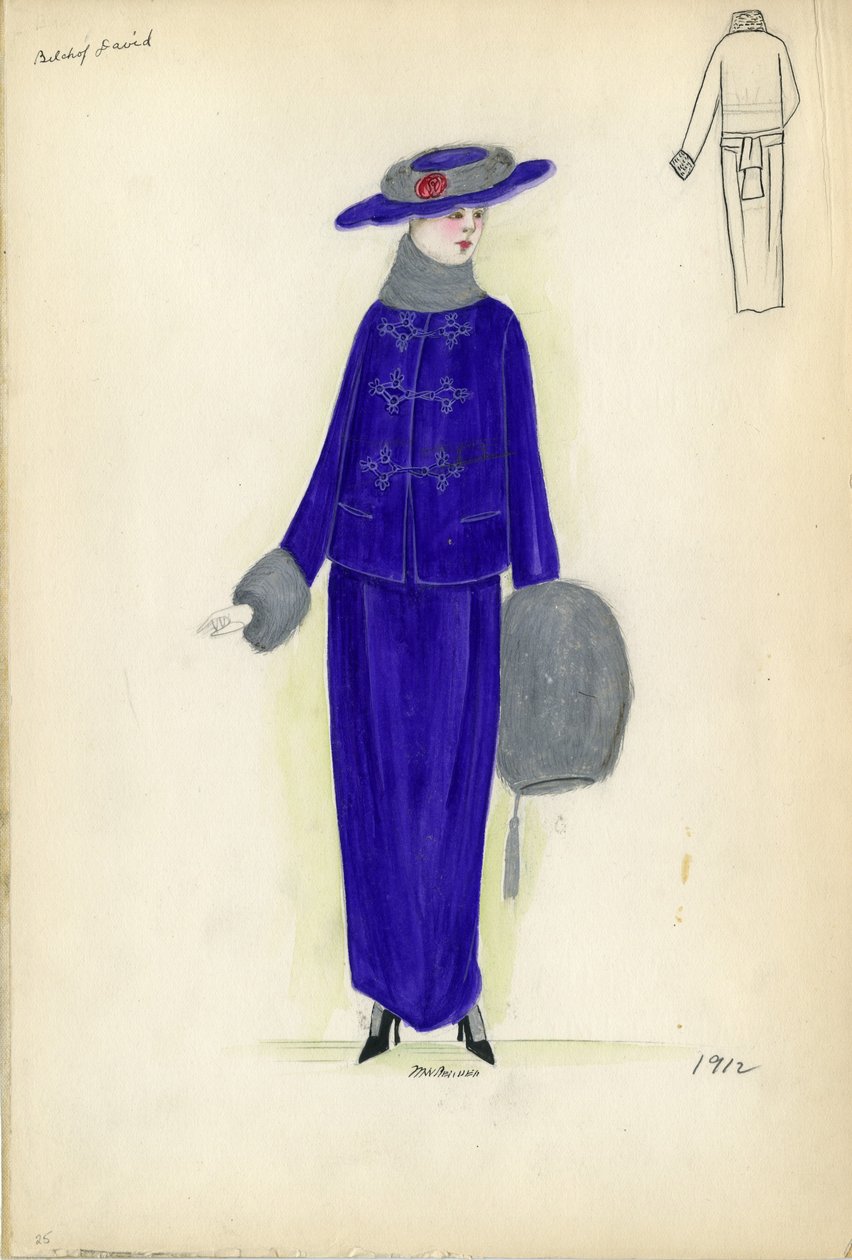 Vestido de dia, Belchof David de American School