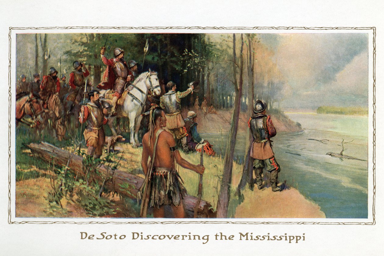 DeSoto à descoberta do Mississipi de American School