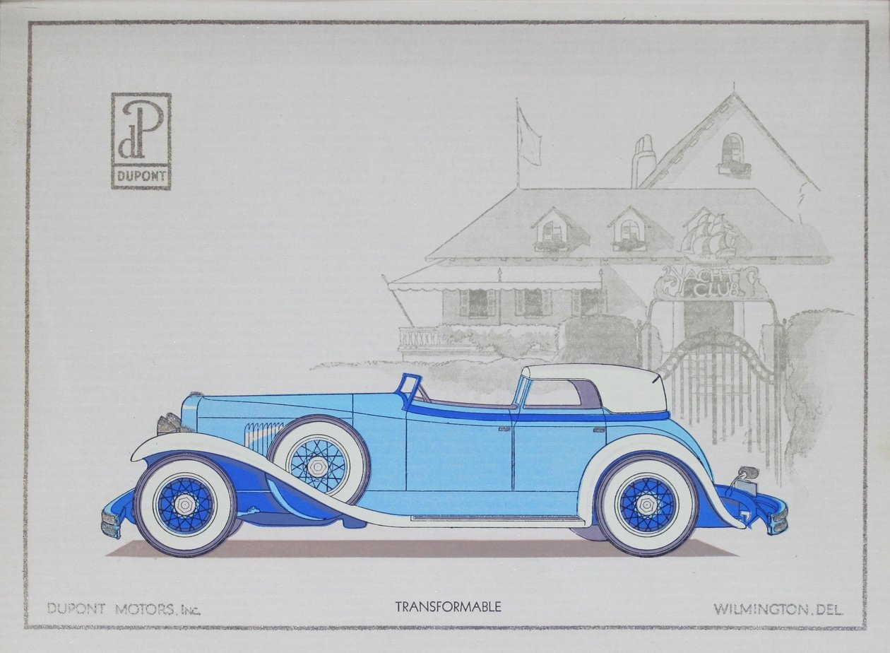 DuPont Motor Cars: Transformable, 1921 de American School
