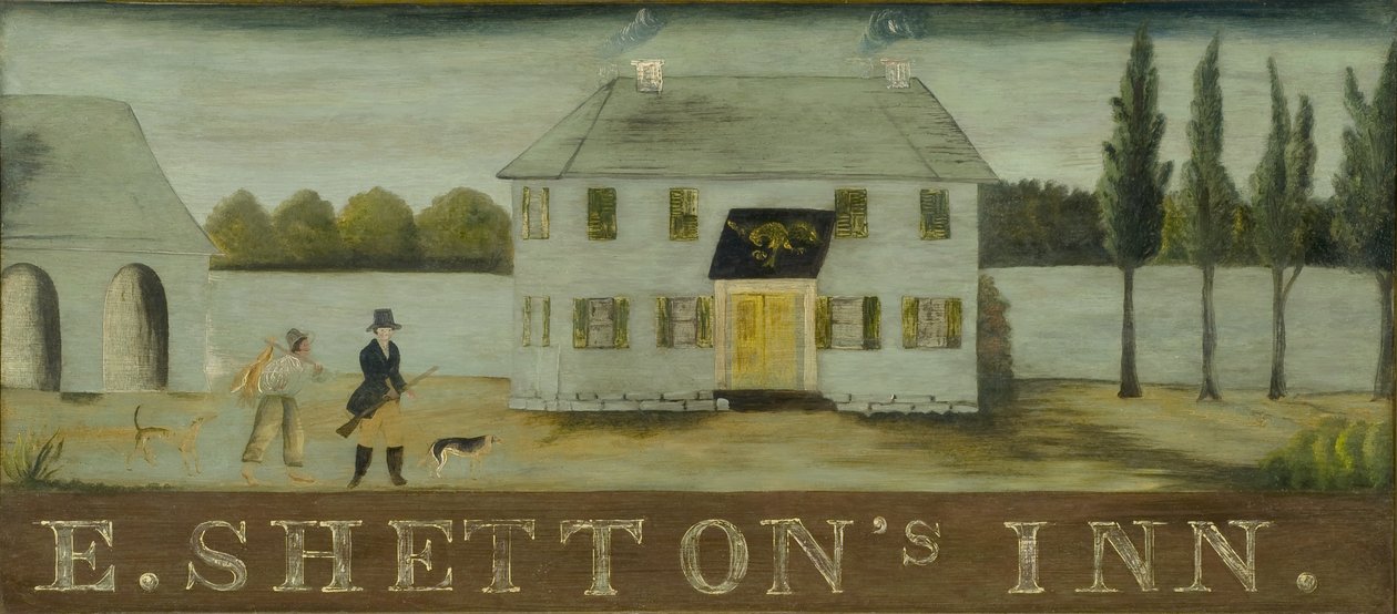 Inn de E. Shetton, c.1820s de American School