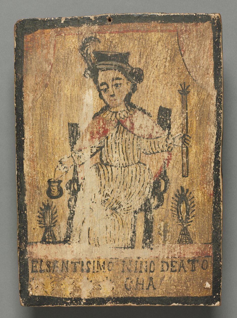 El Santo Nino de Atocha: santo do retábulo de American School