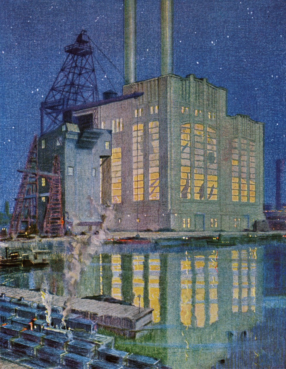 Central eléctrica de American School