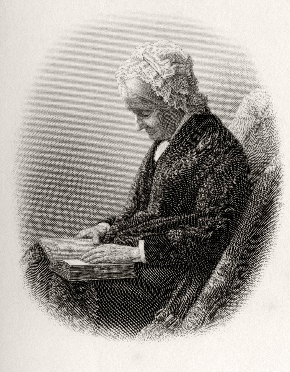 Eliza Ballou Garfield, de &39;De Log Cabin para Casa Branca&39; por William M. Thayer, publicado por Hodder und Stoughton, 1905 de American School