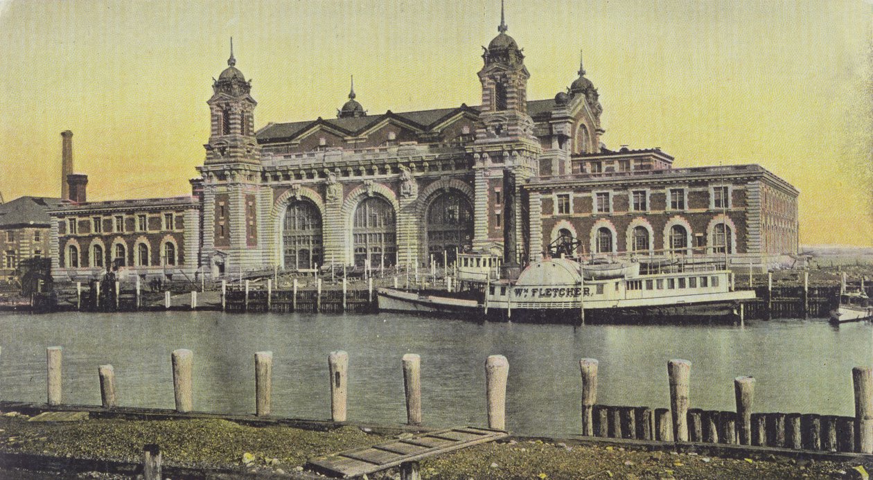 Ellis Island - Imigração Depot, New York de American School